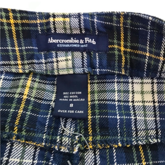 Vintage Abercrombie & Fitch x 90’s y2k plaid mini skirt - Picture 3 of 8